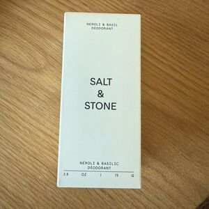 Salt & Stone Neroli & Basil Deodorant - White